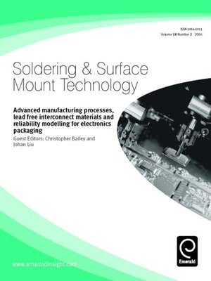cover image of Soldering & Surface Mount Technology, Volume 18, Issue 2